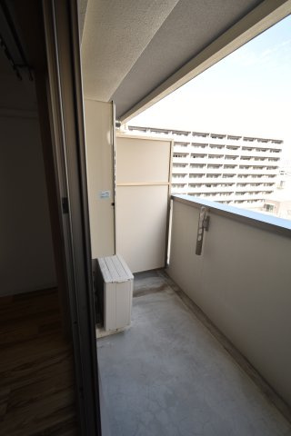 グランレブリー洛西口のバルコニー