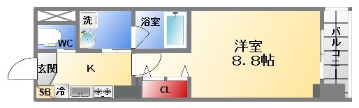 グランレブリー洛西口の間取り