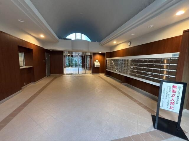 北千住公園パーク・ホームズのエントランス