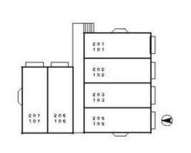ピアスズキのその他|区画図です