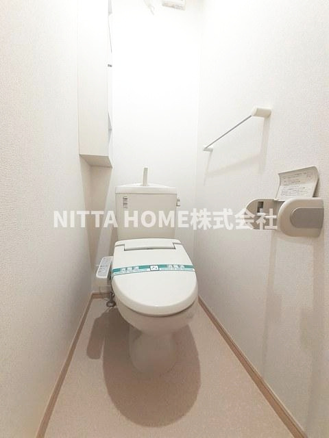 Ｍ．フルーレのトイレ|温水洗浄付きのトイレです◇