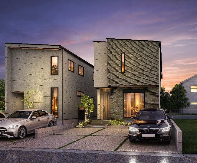 熊本市南区砂原町の新築一戸建の外観|イメージです