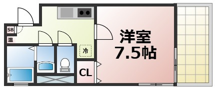 【間取り】 | BELL緑橋　仲介手数料無料