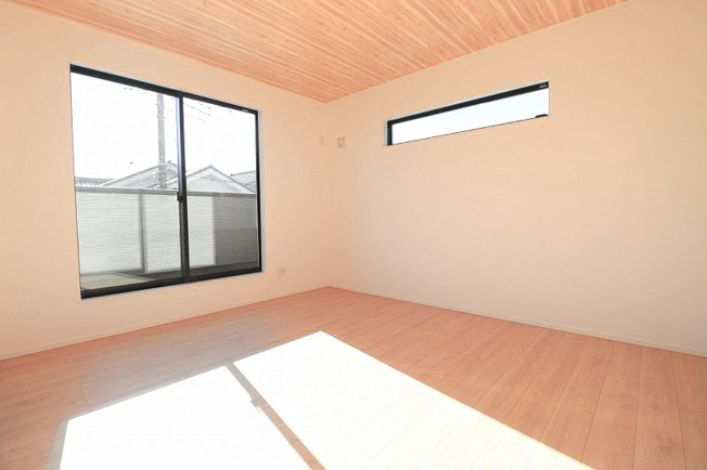 【内観：施工例】 | 朝霞市三原1丁目　新築一戸建住宅　全1棟　(ふじみ野店) | 【同社施工例/洋室】