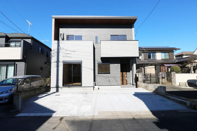 【外観：施工例】 | 朝霞市三原1丁目　新築一戸建住宅　全1棟　(ふじみ野店) | 【同社施工例/外観】
