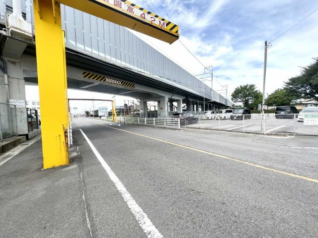 マルマサ店舗の駐車場