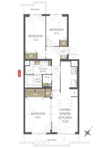 上尾ハウス２号棟の画像