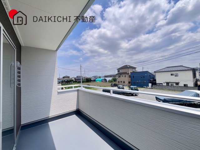 【バルコニー】 | 北本市深井1丁目　新築戸建　全7棟　3号棟