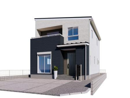 【外観パース】 | 北本市深井1丁目　新築戸建　全7棟　3号棟 | 3号棟