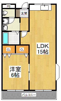 【間取り】 | リバーサイドマンション