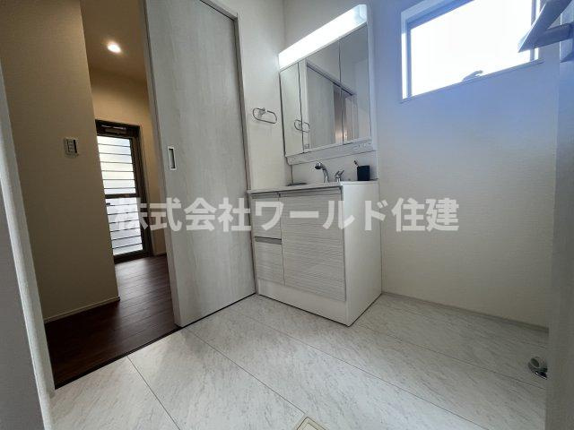 青梅市柚木町第11の独立洗面台
