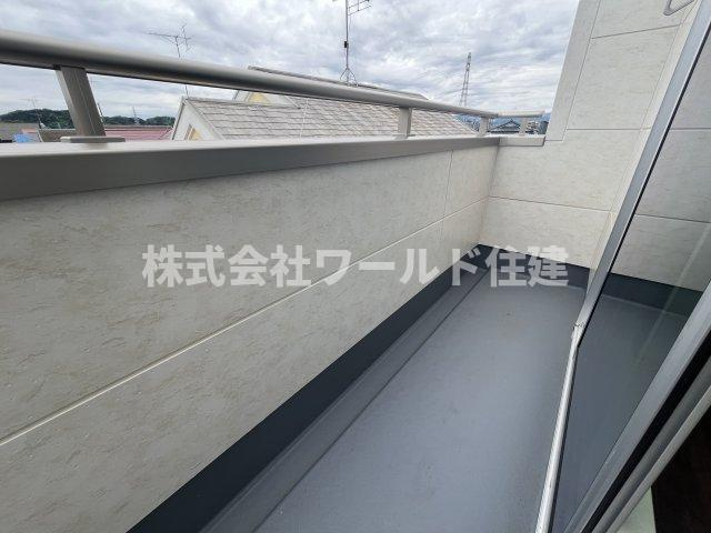 青梅市柚木町第11のバルコニー