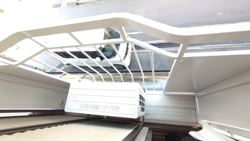 シティハイム６１AN'Sのバルコニー