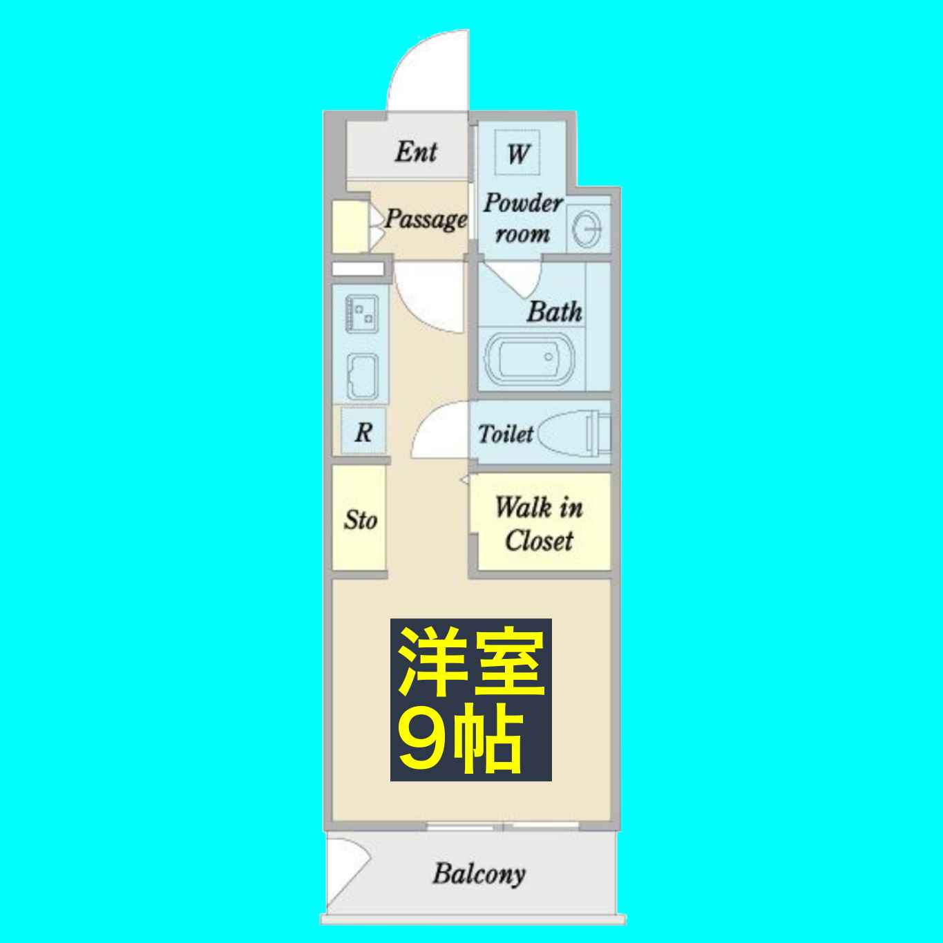 L’Allure(ラリュール)の間取り