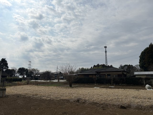 東大和田町土地（角地）10年特例の展望|敷地から南側にかけての写真です。