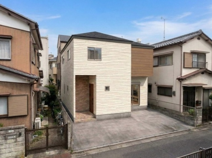 東大阪市元町　第1期　新築一戸建ての外観パース|完成予想図