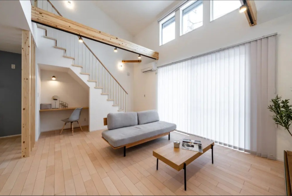 小山市神鳥谷　新築戸建の居間・リビング