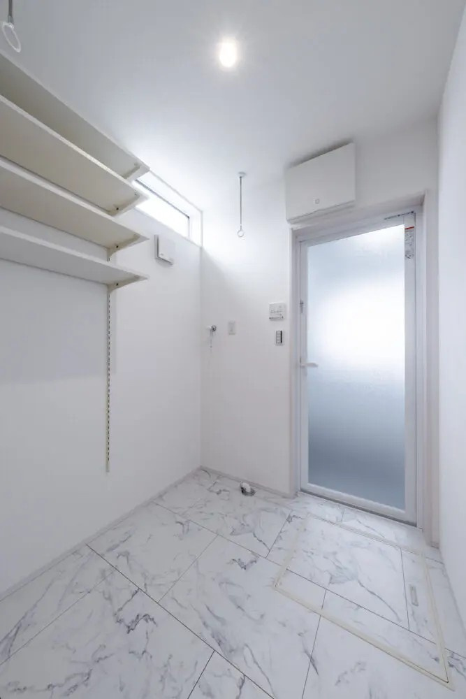 小山市神鳥谷　新築戸建のランドリースペース