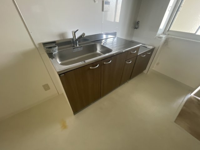 山の街サンクレバB棟のキッチン