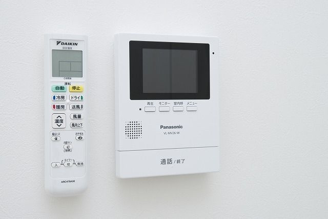 Maison　Far　小本(メゾンファルコモトのセキュリティ|モニター付きインターホン