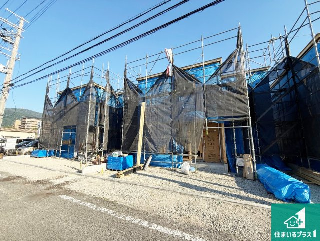 東大阪市元町　第1期　新築一戸建ての外観|現在建築中！落ち着いた街並みで新生活を始めることが出来そう！周辺の物件も併せてご紹介させて頂きます！