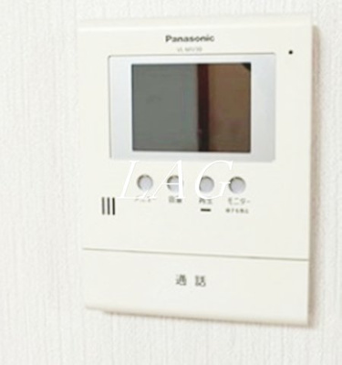 【セキュリティ】 | アルコーブ | モニター付きインターフォンです。