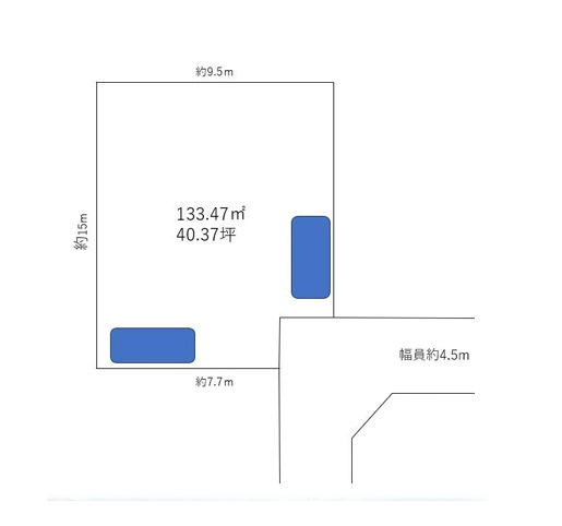 【土地図】 | 海老名市大谷南　売地
