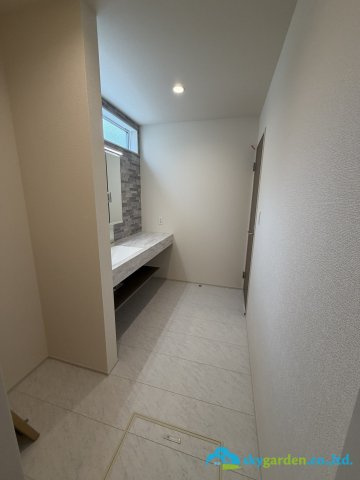平塚市南原2丁目　新築戸建　全6棟3号棟の脱衣所