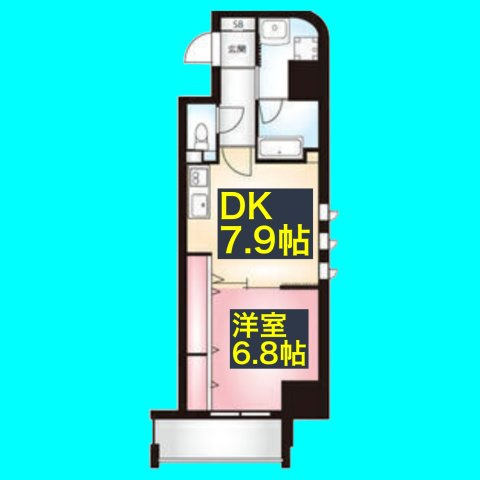 ディアコート白川の間取り