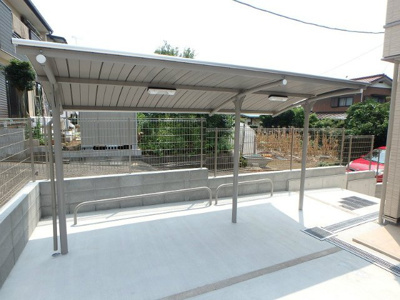 【その他共用部分】 | グロースラヴィーン【SHM】 | 屋根付きの駐輪場