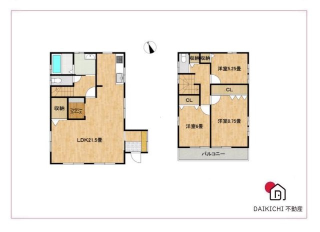 【間取り】 | 熊谷市円光1丁目　中古戸建