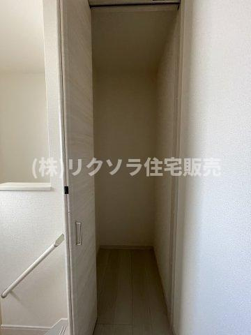 高柳7丁目　新築一戸建ての収納|2階　廊下収納
■物件内覧・資金計画相談・住宅ローン相談、リフォーム相談、お問合せ受付中■
※当日・翌日のご内覧、ご相談はお電話でのお問合せがスムーズです！