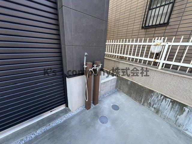 ◎茅ヶ崎市浜須賀　新築戸建◎の内装|20外シャワー付き◇◇