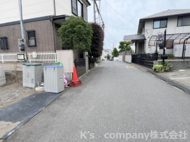 ◎茅ヶ崎市浜須賀　新築戸建◎の前面道路含む現地写真|2026.6.14撮影◇