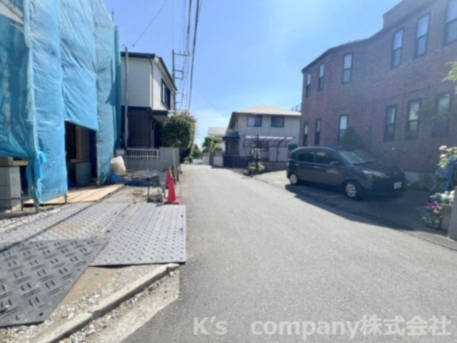 ◎茅ヶ崎市浜須賀　新築戸建◎の前面道路含む現地写真|2026.7.19撮影◇