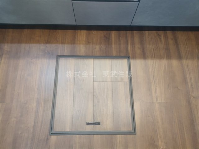 【キッチン】 | 鶴ヶ島市中新田　全3棟　3号棟 | キッチン床下収納庫