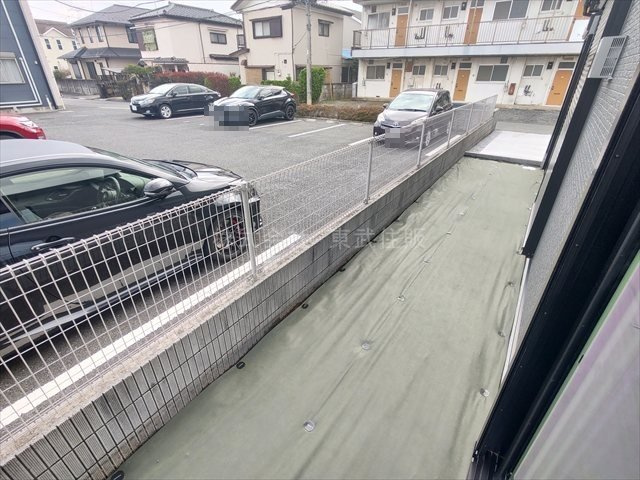 【バルコニー】 | 鶴ヶ島市中新田　全3棟　3号棟 | 庭