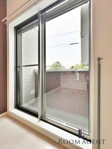 ドエル神野のバルコニー