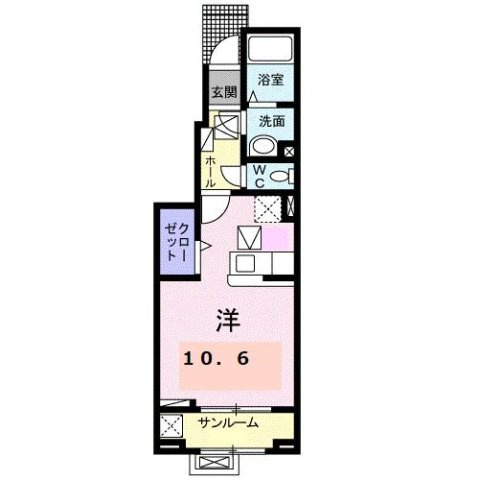 グレイスフル．ウイングの間取り