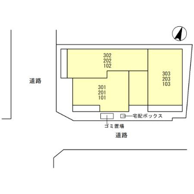 【区画図】 | ディール北浦和Ⅱ