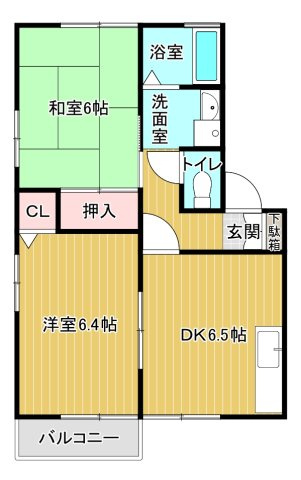 フォーレスはまゆうの間取り