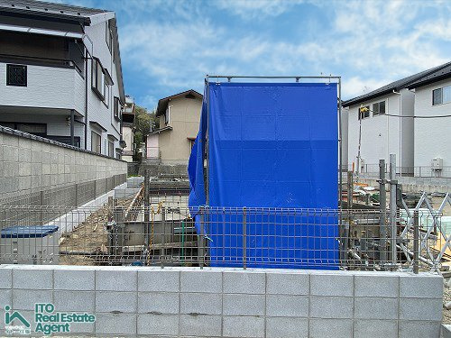 修学院水上田町 新築戸建 1期2次6号地の外観