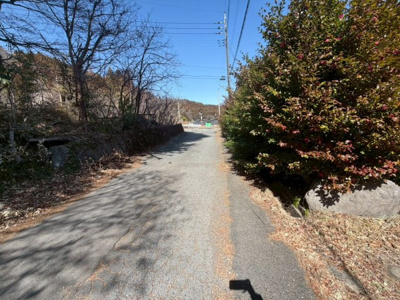 【前面道路含む現地写真】 | 渋川市祖母島　建坪40坪以上平屋