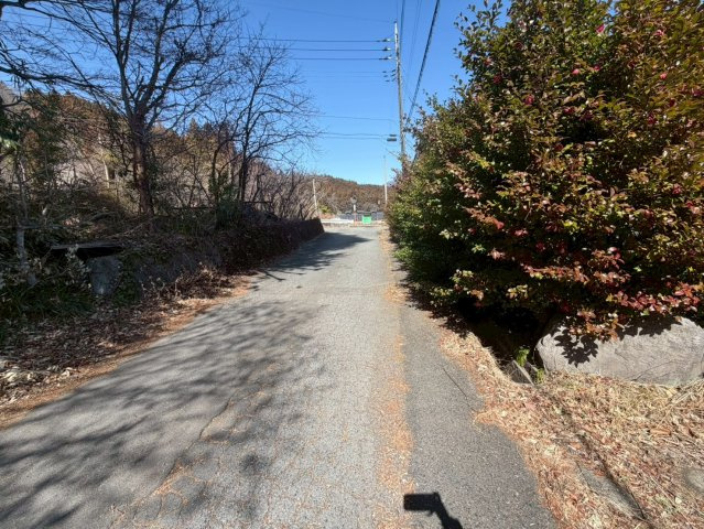 【前面道路含む現地写真】 | 渋川市祖母島　建坪40坪以上平屋