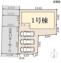 リーブルガーデン南丹市園部町本町の区画図