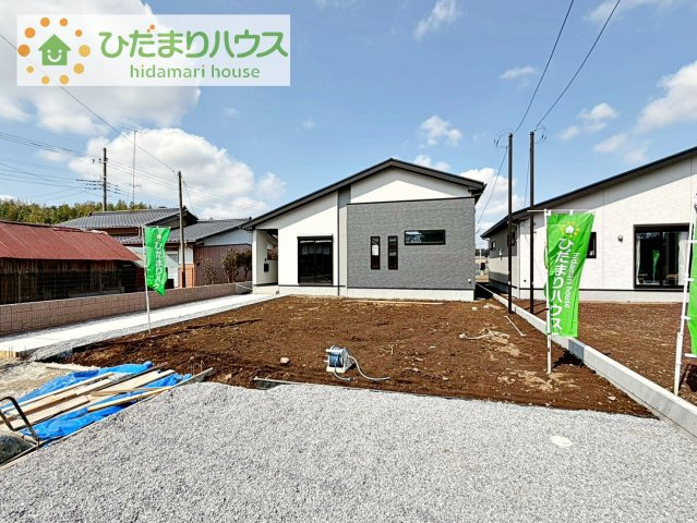 【庭】 | つくば市高野3期　新築戸建　1号棟 | お庭付物件になります！お庭遊びや、プールなどお子様も大喜び(^^)