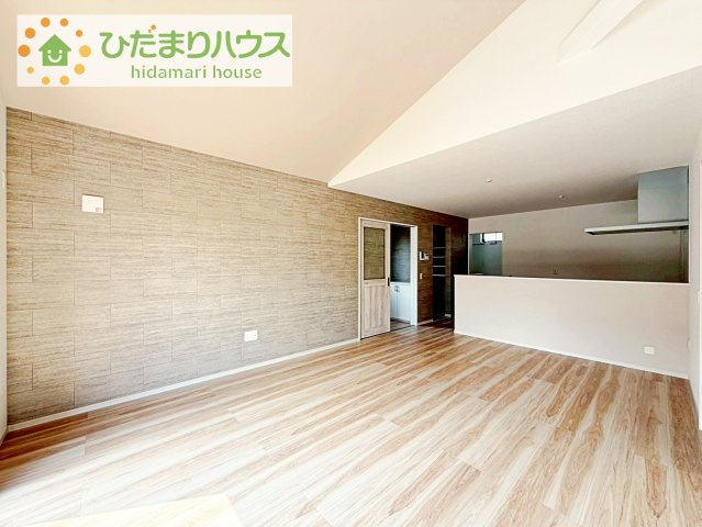 【居間・リビング】 | つくば市高野3期　新築戸建　1号棟 | お友達や親戚とホームパーティもいいですね(*^^*)
