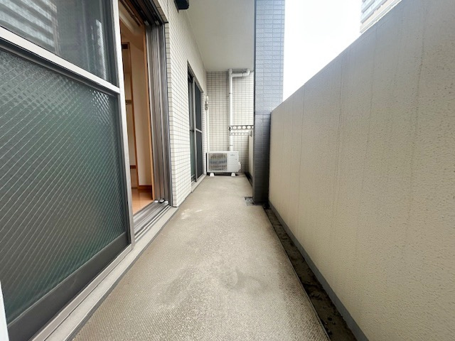 スカイコート巣鴨のバルコニー