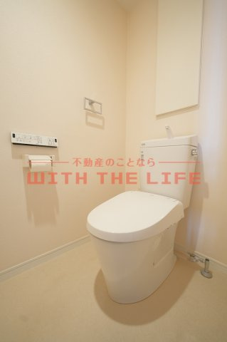アーサー六ツ門プレミアムタワー【キャッシュバック対象】のトイレ|コンパクトで使いやすいトイレです