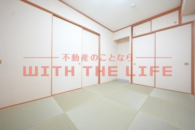 アーサー六ツ門プレミアムタワー【キャッシュバック対象】の和室|落ち着いた雰囲気の和室付きです